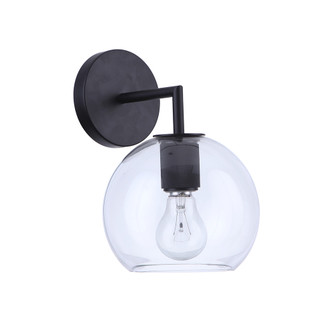 Gallagher One Light Wall Sconce in Black (90|140108)