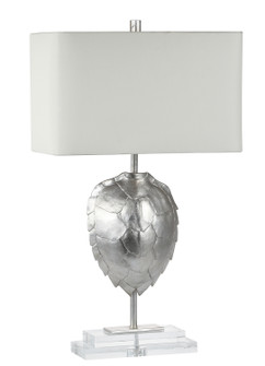 Ester One Light Table Lamp in Champagne and Silver Leaf (90|310029)