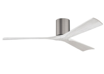 Irene 60''Ceiling Fan in Brushed Pewter (101|IR3H-BP-MWH-60)