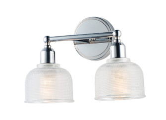 Hollow Two Light Bath Vanity in Polished Chrome (16|11322CLPC)