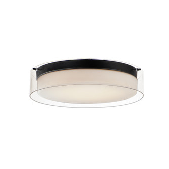 Duo LED Flush Mount in Black (16|12284CLSWBK) Duo LED Flush Mount in Black (16|12284CLSWBK)