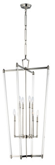 Lucent Eight Light Pendant in Polished Nickel (16|16102CLPN)
