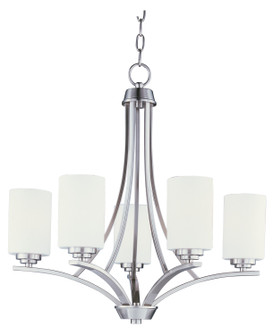 Deven Five Light Chandelier in Satin Nickel (16|20035SWSN)