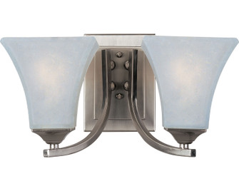 Aurora Two Light Bath Vanity in Satin Nickel (16|20099FTSN)