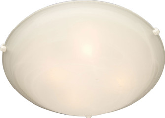 Malaga Three Light Flush Mount in White (16|2681MRWT)