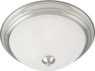 Essentials - 584x Two Light Flush Mount in Satin Nickel (16|5841MRSN)