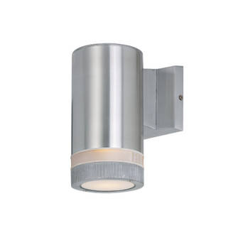 Lightray One Light Outdoor Wall Lantern in Brushed Aluminum (16|6110AL)