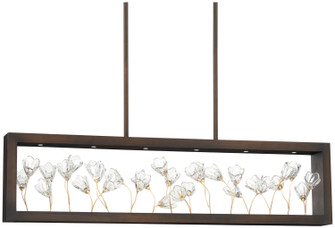 Maison Des Fleurs LED Island Pendant in Regal Bronze w/Empire Gold Leaf (29|N7966-730-L)
