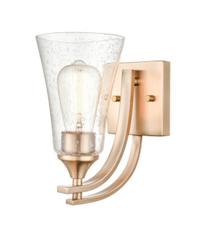 Natalie One Light Wall Sconce in Modern Gold (59|1491-MG)