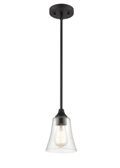 Caily One Light Pendant in Matte Black (59|2121-MB)