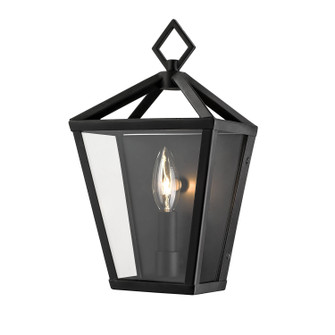 Arnold One Light Outdoor Wall Bracket in Powder Coated Black (59|2530-PBK)