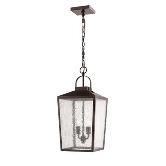 Devens Two Light Outdoor Hanging Lantern in Powder Coated Bronze (59|2655-PBZ)