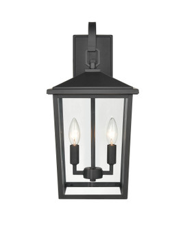 Fetterton Two Light Outdoor Lantern in Powder Coat Black (59|2972-PBK)