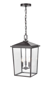 Fetterton Three Light Outdoor Hanging Lantern in Powder Coated Bronze (59|2973-PBZ)