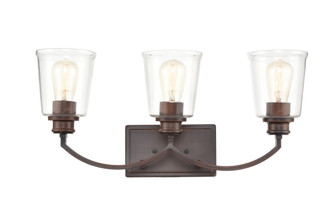Forsyth Three Light Vanity in Rubbed Bronze (59|3603-RBZ)