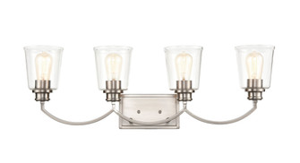 Forsyth Four Light Vanity in Brushed Nickel (59|3604-BN)