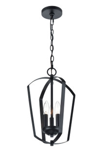 Ivey Lake Three Light Chandelier in Matte Black (59|9823-MB)