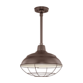 R Series One Light Pendant in Architectural Bronze (59|RWHS17-ABR)
