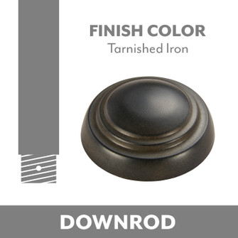 Ceiling Fan Downrod in Tarnished Iron (15|DR524-TI)