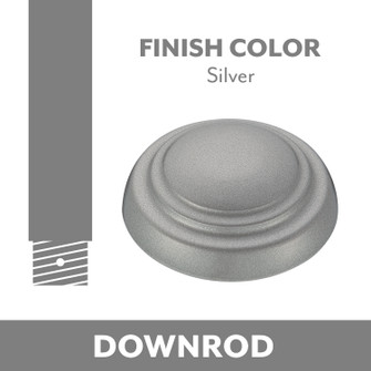 Minka Aire Ceiling Fan Downrod in Silver (15|DR536-SL)