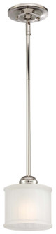 1730 Series One Light Mini Pendant in Polished Nickel (7|1731-613)