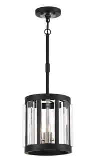 Majestic Splendor Three Light Pendant in Sand Coal And Polished Nickel (7|5490-729)