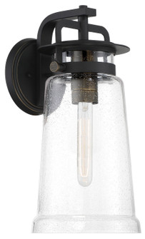 Maribel Heights One Light Outdoor Wall Mount in Sand Coal w/Gold Highlights (7|73143-703)