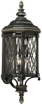 Bexley Manor Six Light Outdoor Wall Mount in Black w/Gold Highlights (7|9323-585)