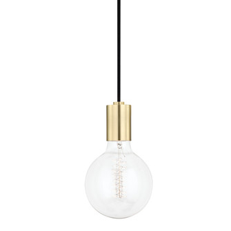 Ava One Light Pendant in Aged Brass (428|H109701-AGB)