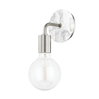 Chloe One Light Wall Sconce in Polished Nickel (428|H110101A-PN)