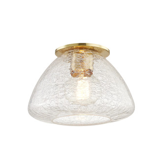 Maya One Light Flush Mount in Aged Brass (428|H216501S-AGB)