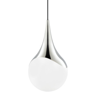 Ariana One Light Pendant in Polished Nickel (428|H375701L-PN)