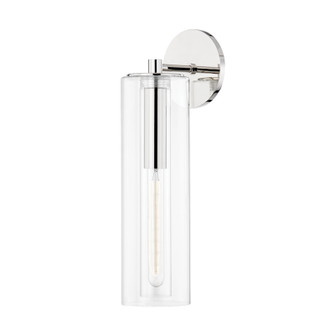 Belinda One Light Wall Sconce in Polished Nickel (428|H415101B-PN)