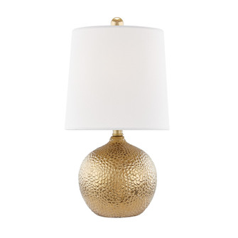 Heather One Light Table Lamp in Gold (428|HL364201-GD)