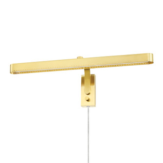 Julissa LED Picture Light in Aged Brass (428|HL563202-AGB)