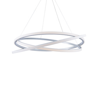 Veloce LED Chandelier in Titanium (281|PD-24848-TT)