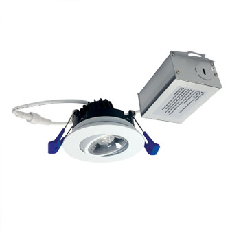 Rec LED Nm2 2'' M2 Round Gimbal 8W 600Lm 38 in Matte Powder White (167|NM2-2RG6030MPW)