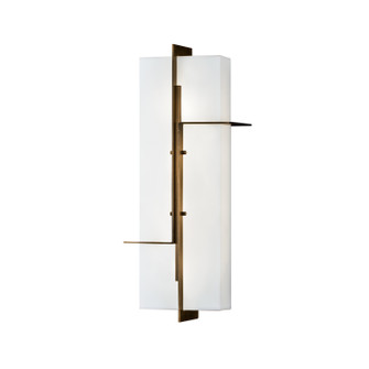 Matrix LED Outdoor Wall Mount in Aged Brass (185|1235-AG-AC)