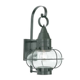 Classic Onion One Light Wall Mount in Gun Metal With Clear Glass (185|1512-GM-CL)