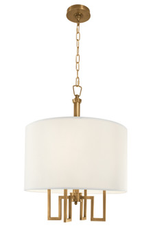 Maya Four Light Chandelier in Polished Nickel (185|9677-AG-WS)