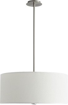 Echo LED Pendant in Satin Nickel W/ White Grass (440|3-639-24)