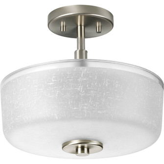 Alexa Two Light Close-to-Ceiling in Brushed Nickel (54|P2851-09)