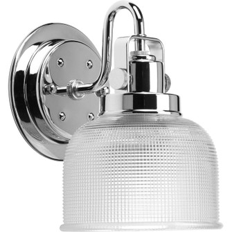 Archie One Light Bath Bracket in Polished Chrome (54|P2989-15)