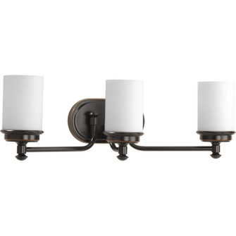 Glide Three Light Bath in Rubbed Bronze (54|P300014-139)