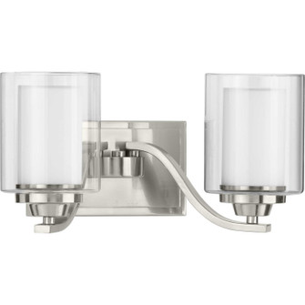 Kene Two Light Bath in Brushed Nickel (54|P300121-009)