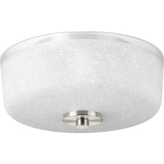 Alexa Two Light Flush Mount in Brushed Nickel (54|P3620-09)