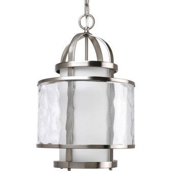 Bay Court One Light Foyer Pendant in Brushed Nickel (54|P3701-09)
