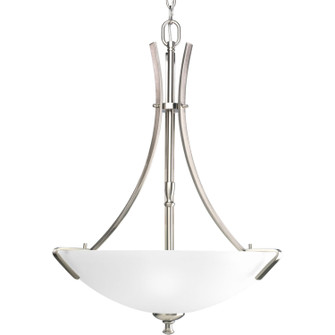 Wisten Three Light Foyer Pendant in Brushed Nickel (54|P3757-09)