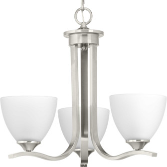 Laird Three Light Chandelier in Brushed Nickel (54|P400062-009)