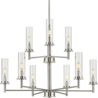 Kellwyn Nine Light Chandelier in Brushed Nickel (54|P400252-009)